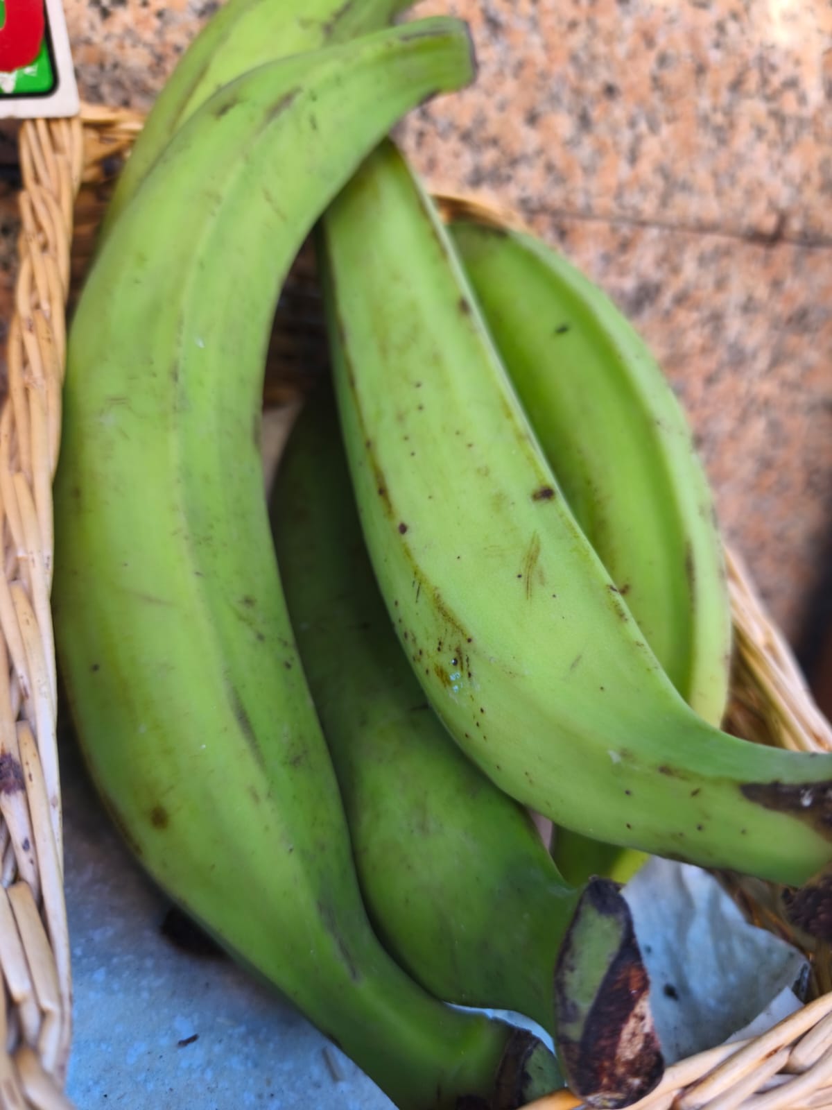 Plátano macho verde